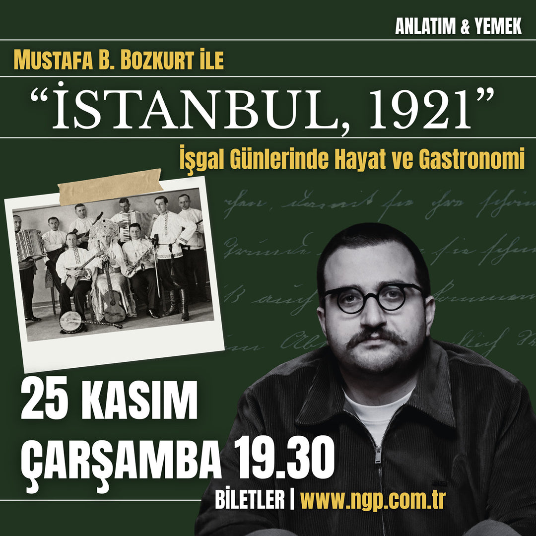 MUSTAFA B.BOZKURT İLE İSTANBUL, 1921