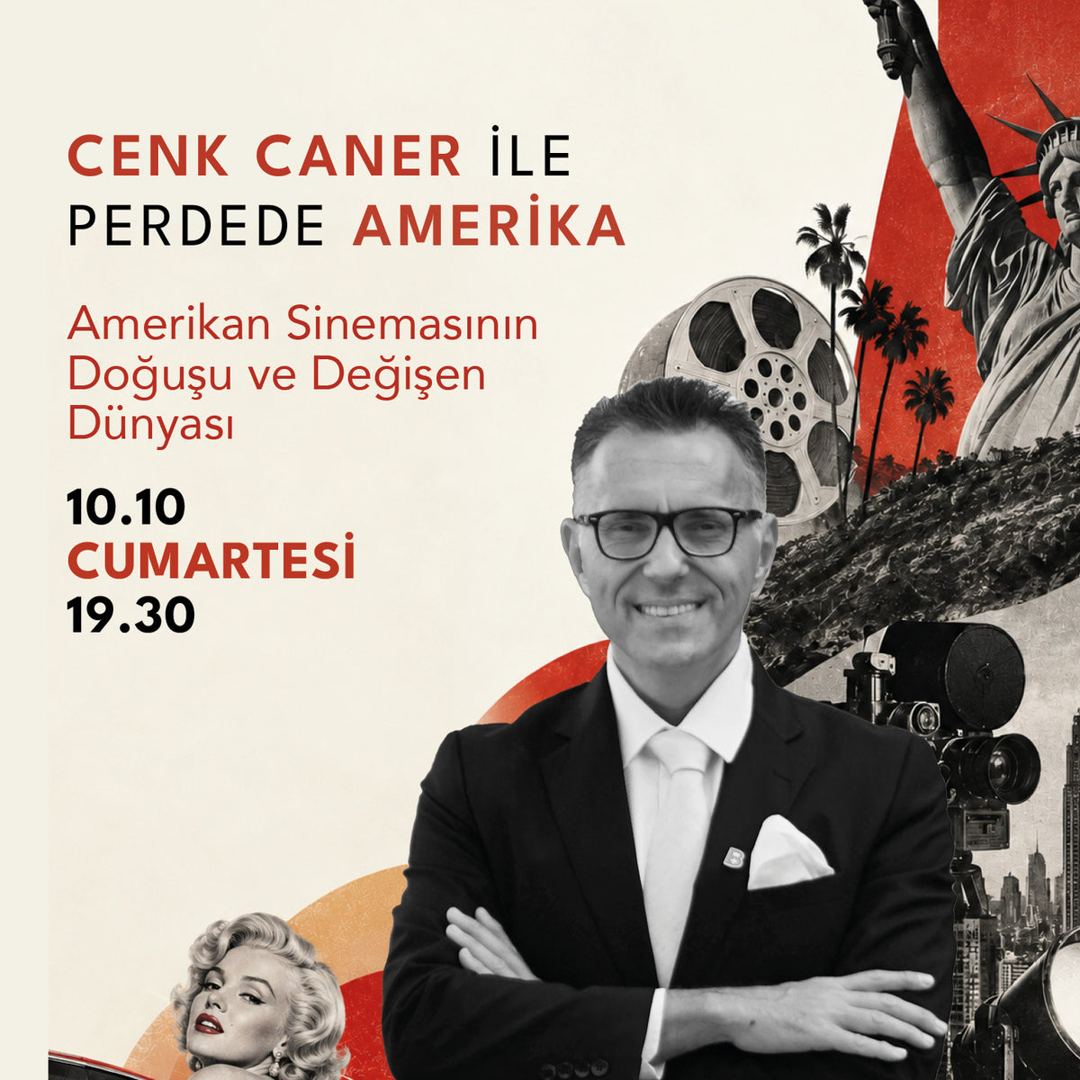 CENK CANER İLE PERDEDE AMERİKA