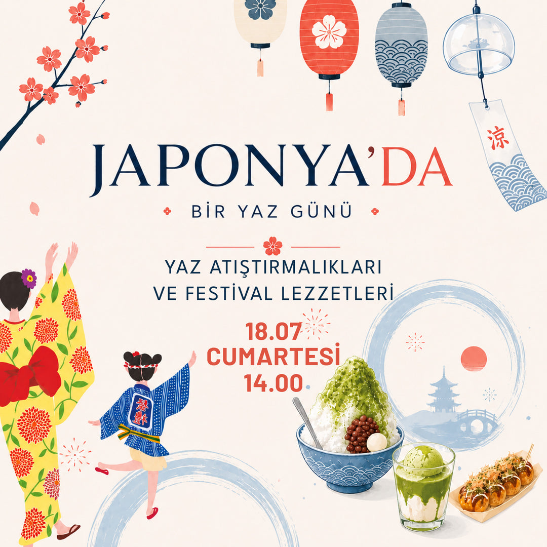 JAPONYA'DA BİR YAZ GÜNÜ:  Japon Yaz Atıştırmalıkları ve Festival Lezzetleri